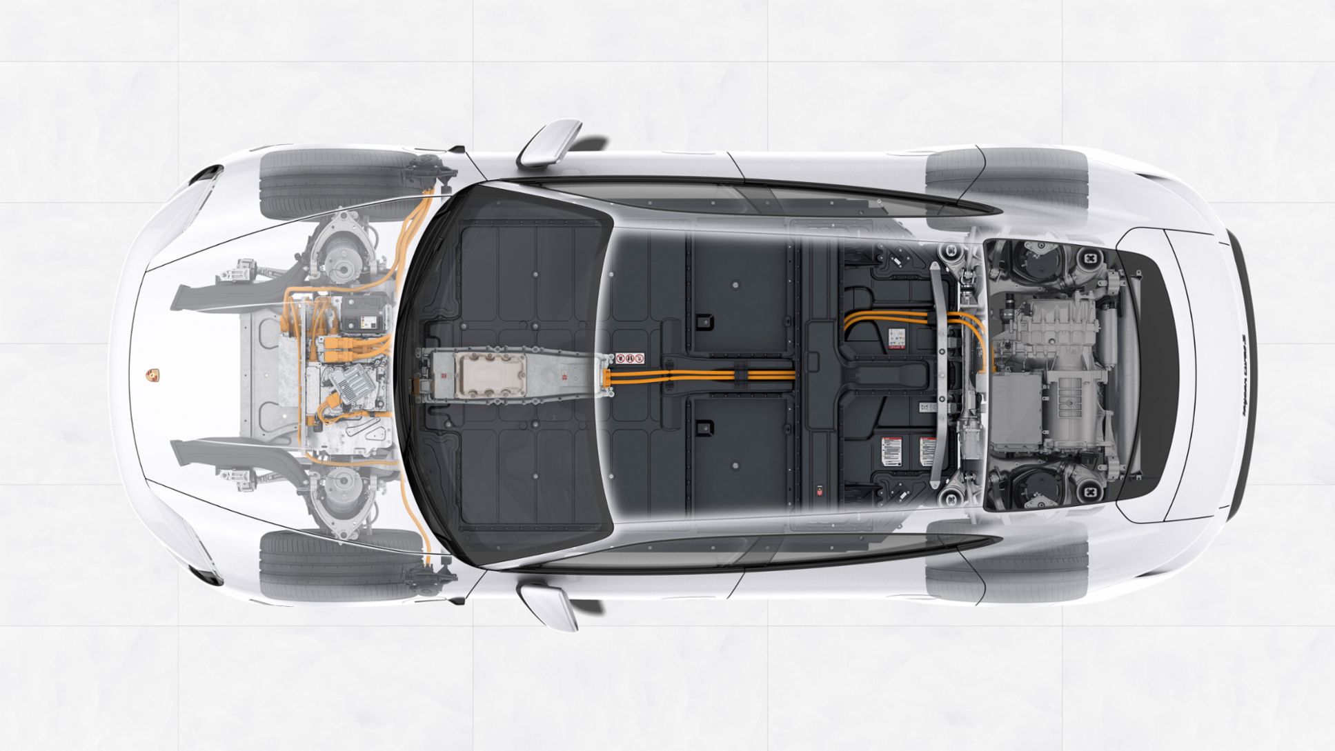 Taycan Turbo S: Package – Drive System, 2019, Porsche AG