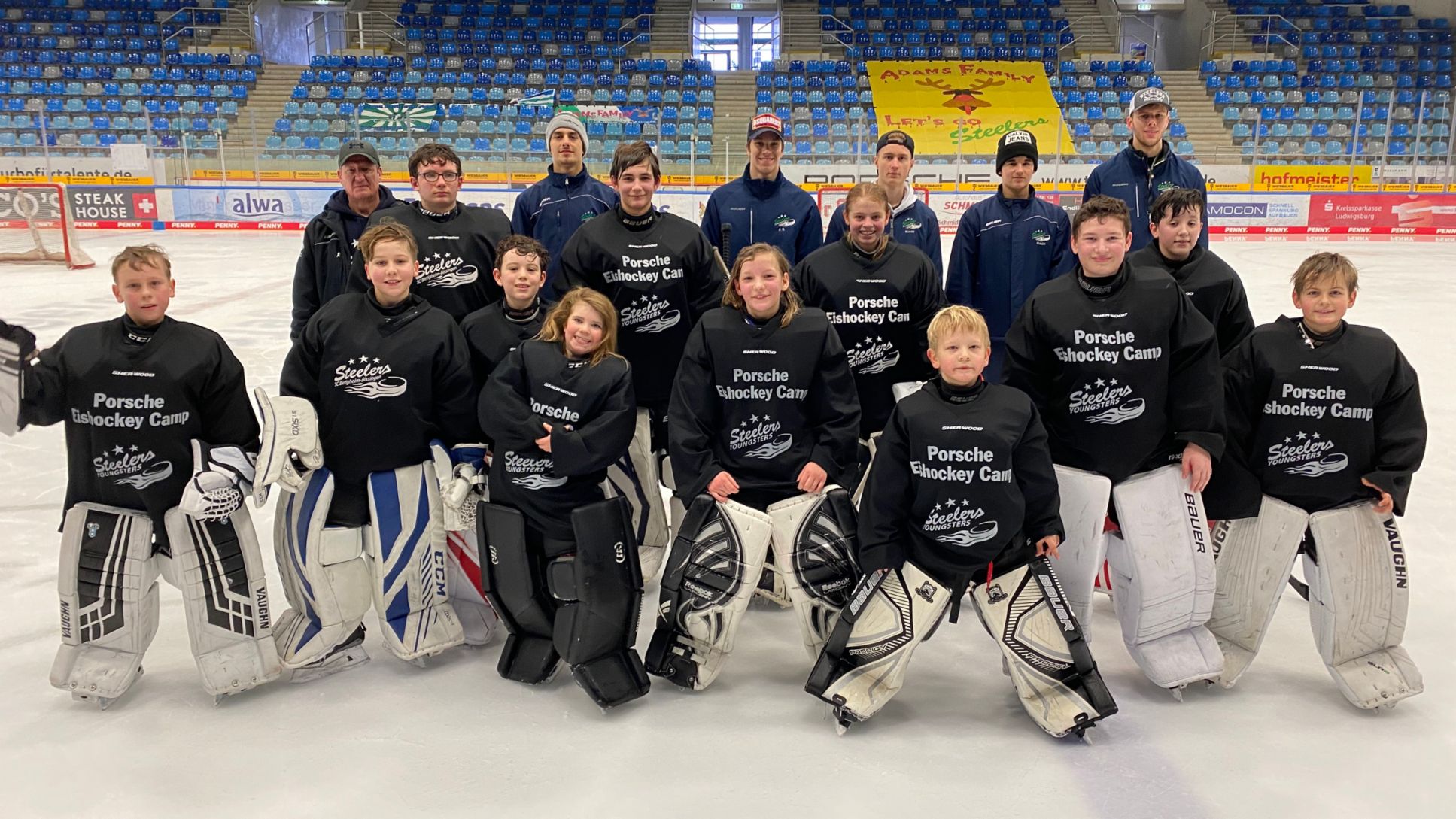 Porsche Eishockey Camp, Bietigheim-Bissingen Steelers, 2022, Porsche AG